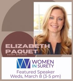 Elizabeth Paquet to Speak at Women In Surety Event in NYC on March 8th Thumb
