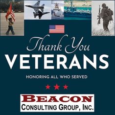 Happy Veteran's Day from Beacon Consulting Group Thumb