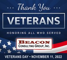 Happy Veterans Day from Beacon Consulting Group Thumb