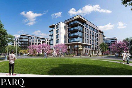 Artist's rendering of Phase 1 Multi-Family Building (PARQ Parsippany)