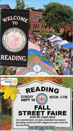Beacon Sponsors Reading,  Massachusetts Fall Street Faire Thumb